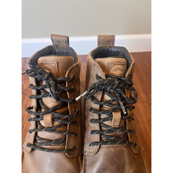 Lems Boulder Boots Waterproof Mens US 15 Dakota Brown Leather Minimalist Shoes - Picture 9 of 12